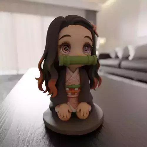 Nezuko Kamado 3D print model