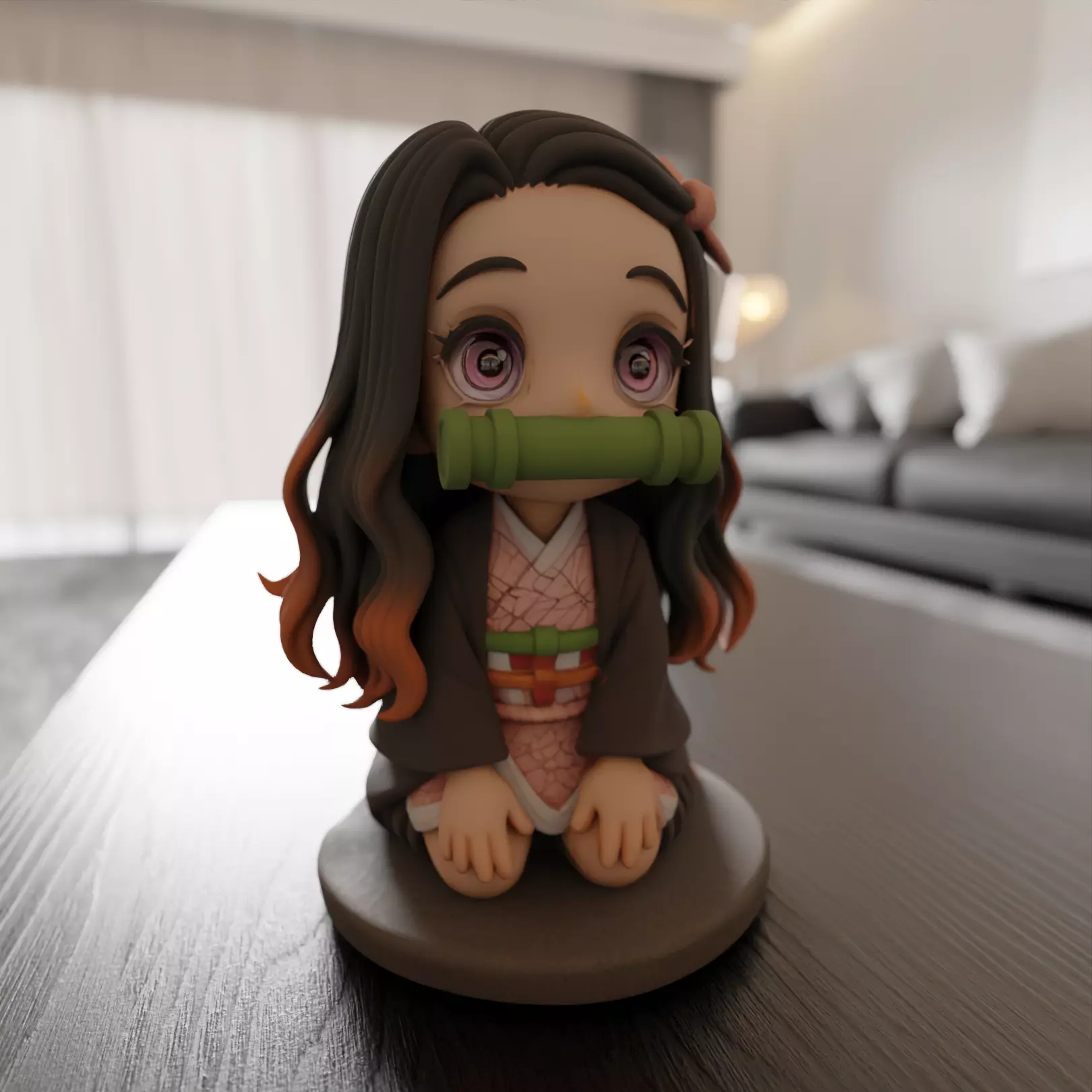Nezuko Kamado 3D print model_0