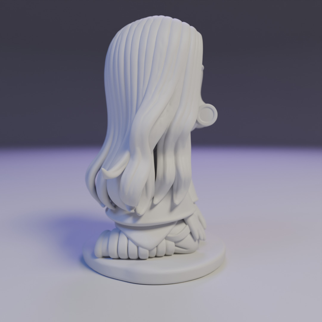 Nezuko Kamado 3D print model_2