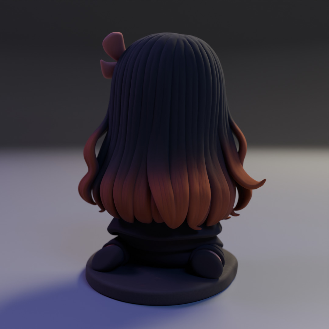 Nezuko Kamado 3D print model_5