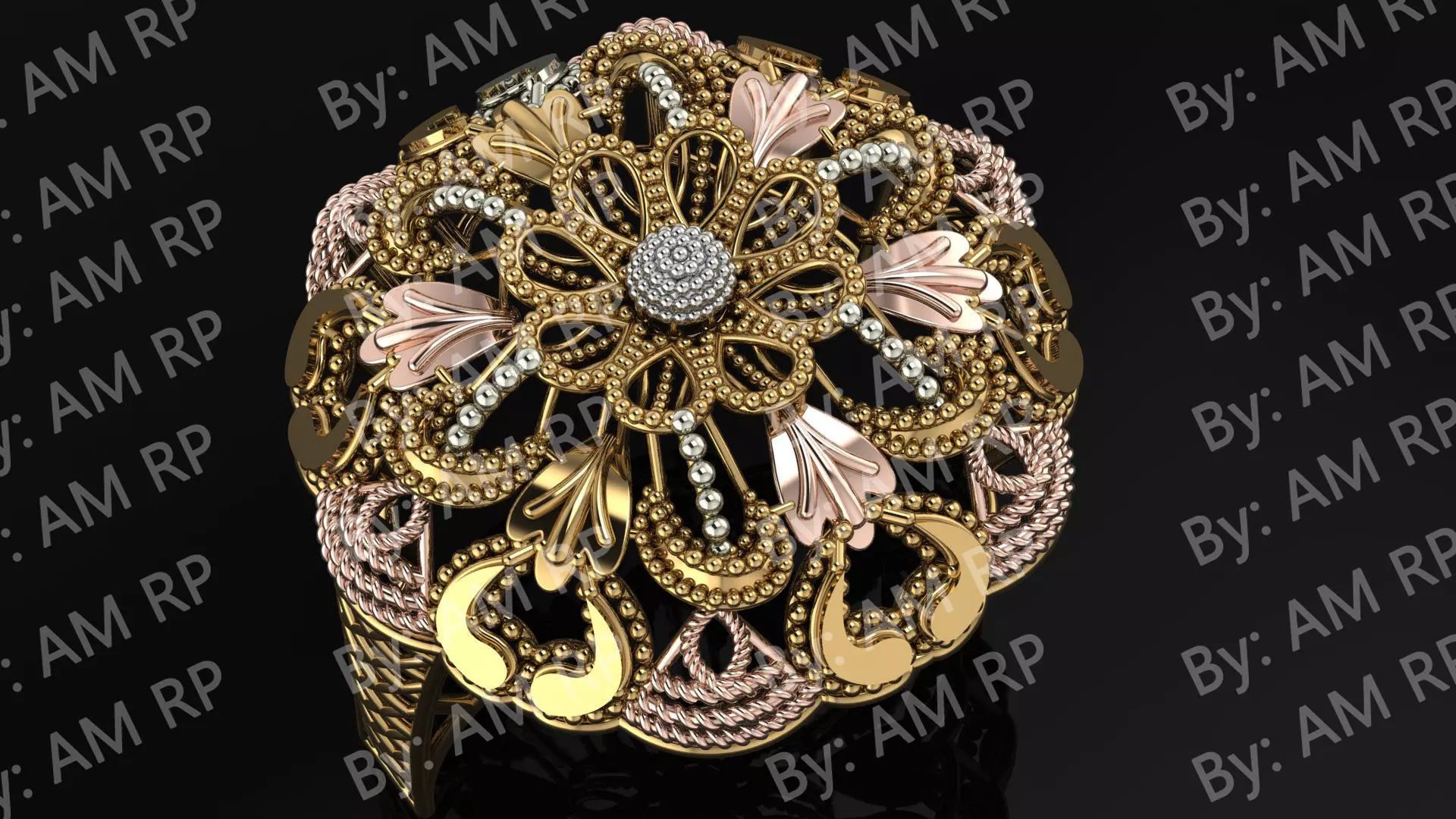 Very Beautiful Rings 3D print model