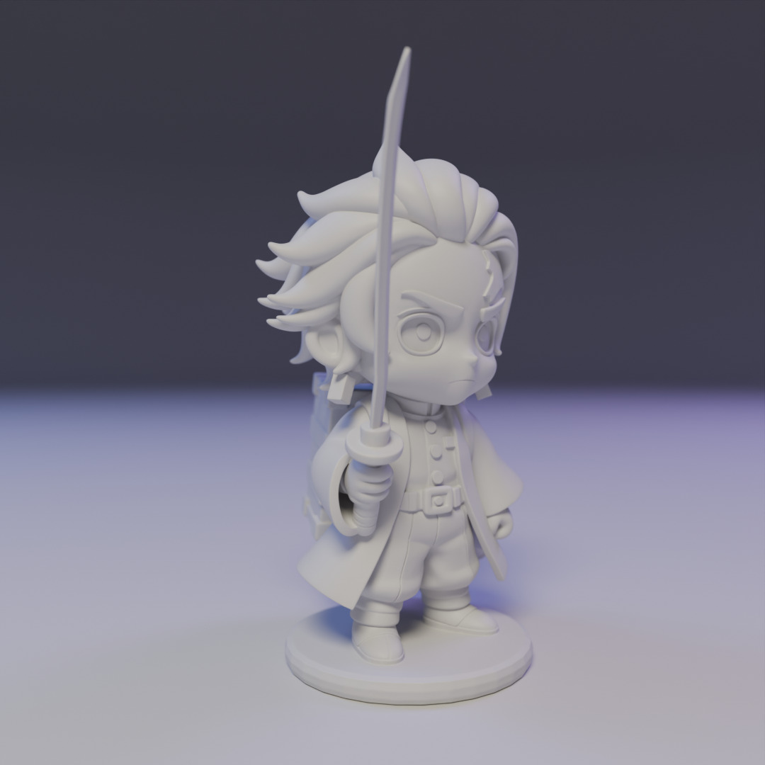 tanjiro kamada 3D print model_7