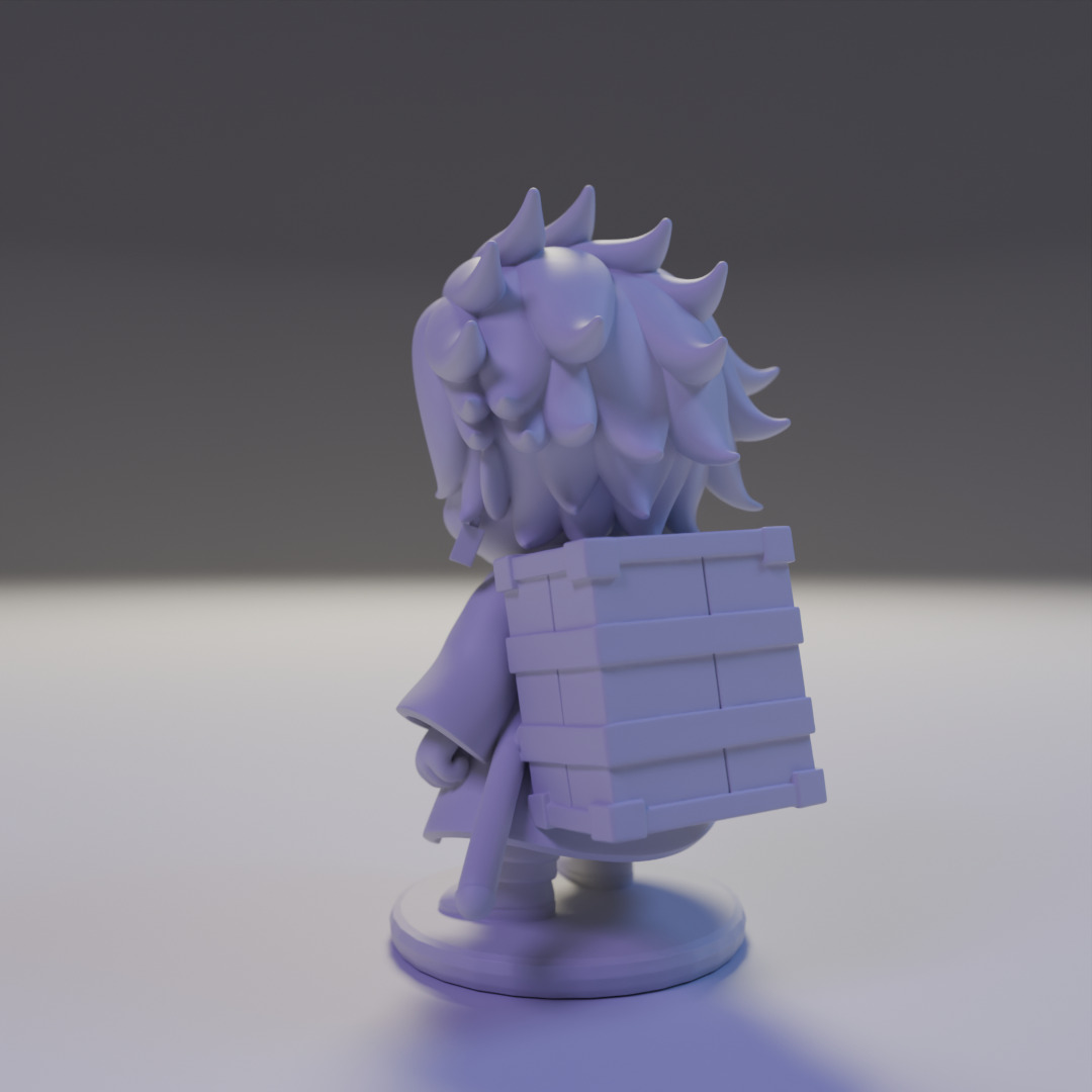 tanjiro kamada 3D print model_11