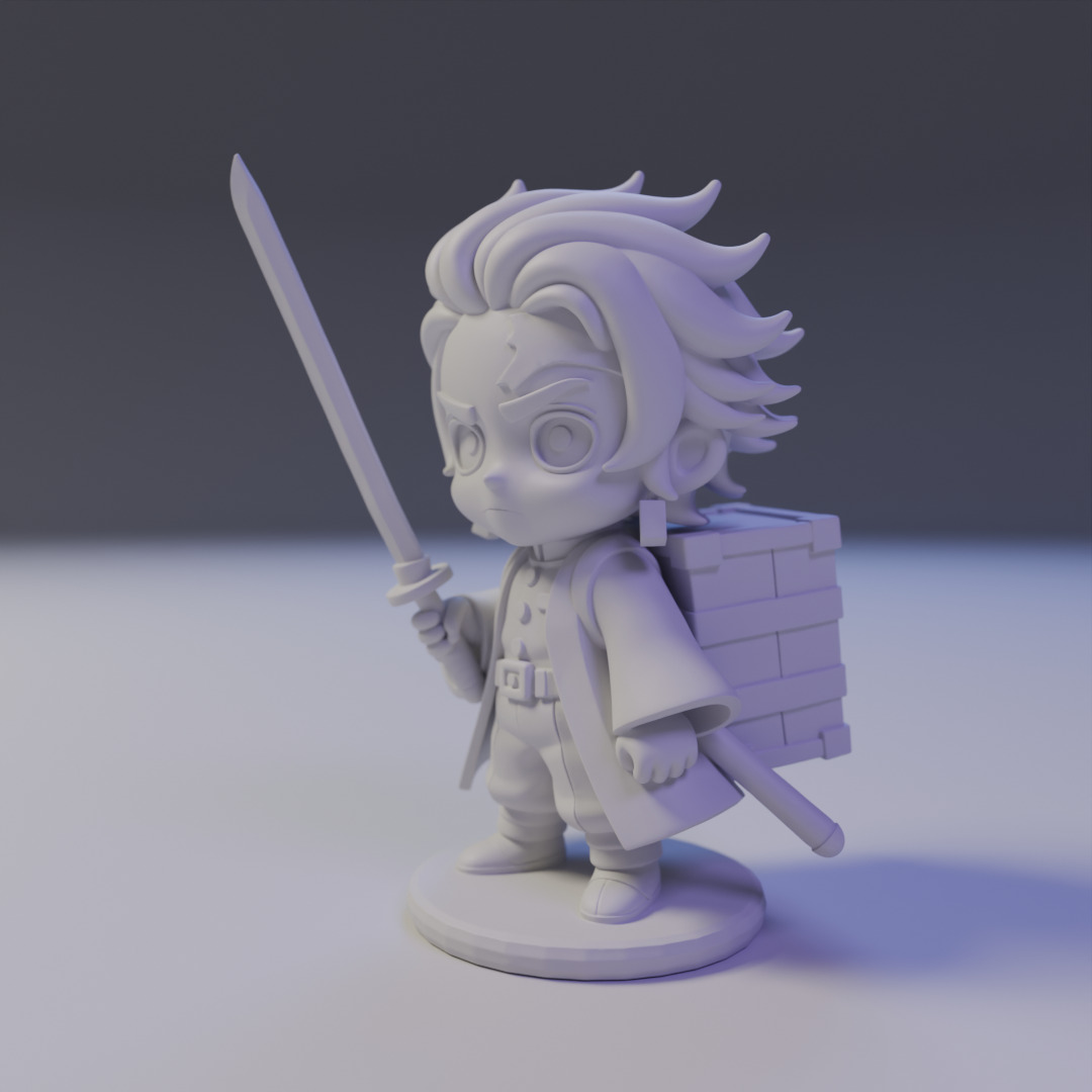 tanjiro kamada 3D print model_9