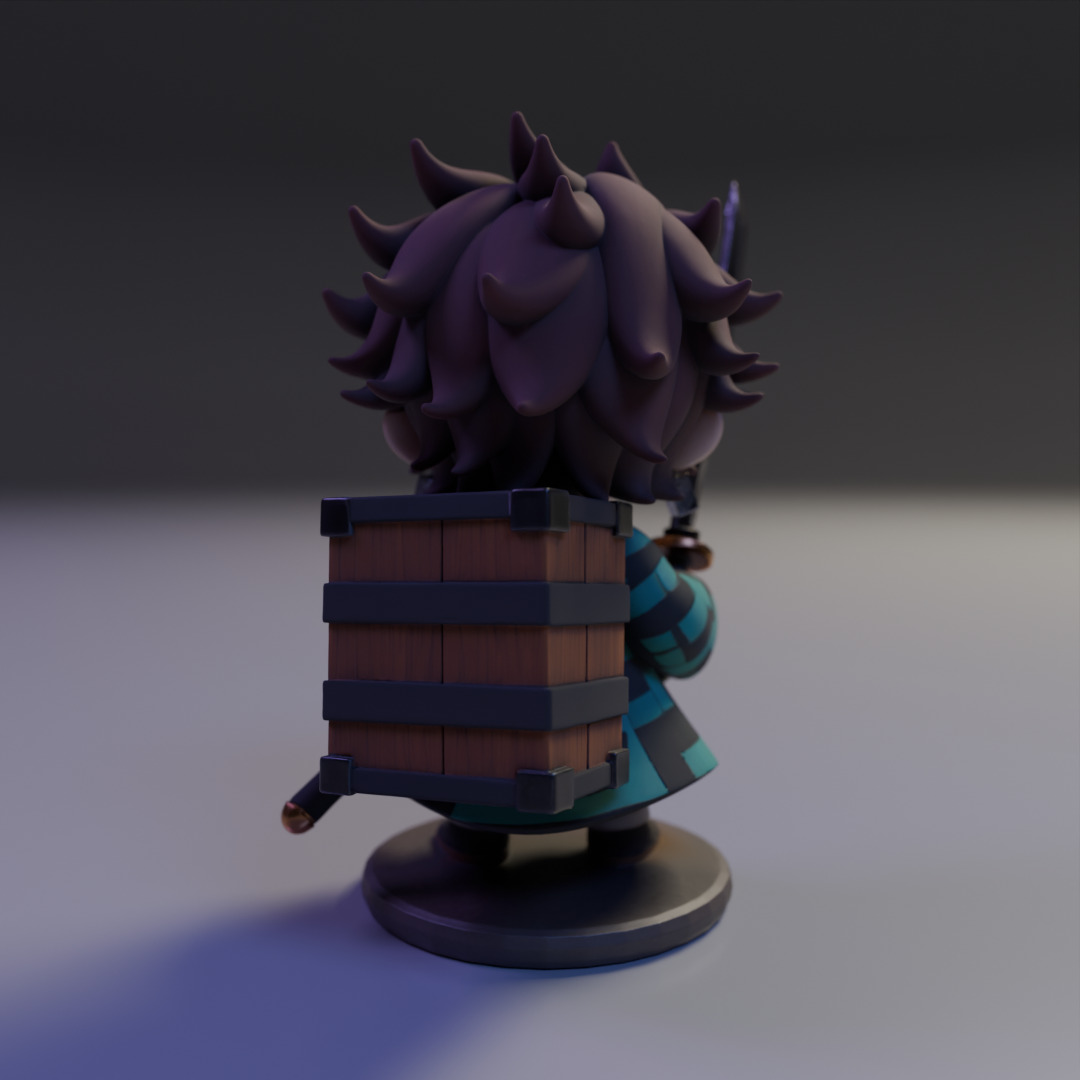 tanjiro kamada 3D print model_6