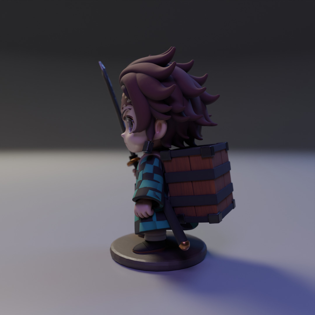 tanjiro kamada 3D print model_4