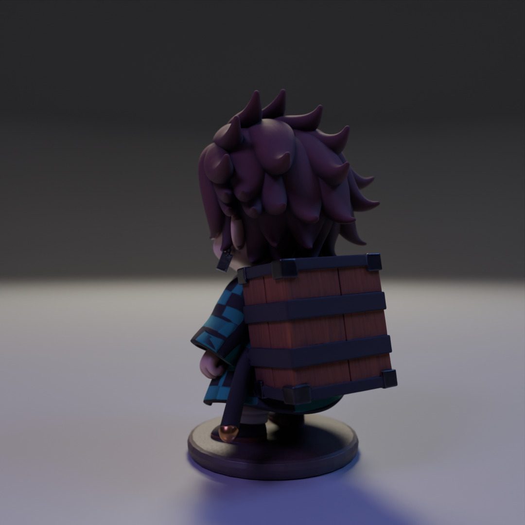 tanjiro kamada 3D print model_12