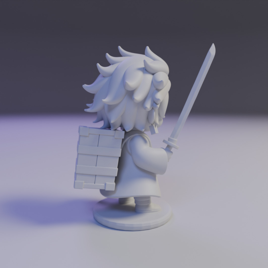 tanjiro kamada 3D print model_13