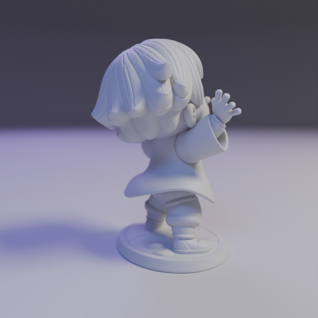 Zenitsu Agatsuma  3D print model_13