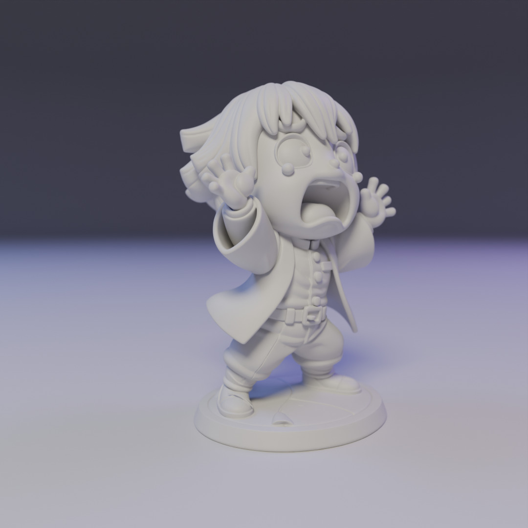 Zenitsu Agatsuma  3D print model_7