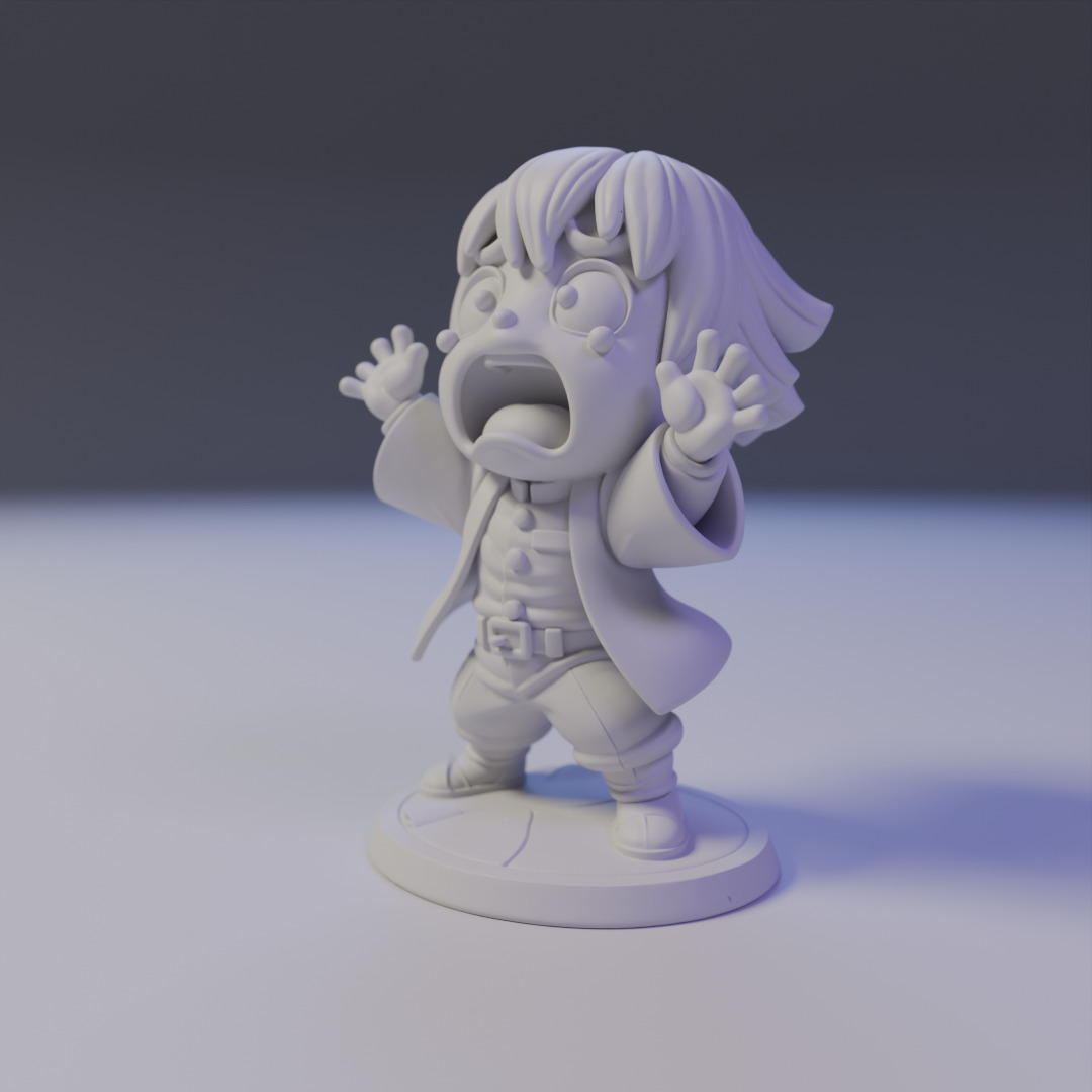 Zenitsu Agatsuma  3D print model_9