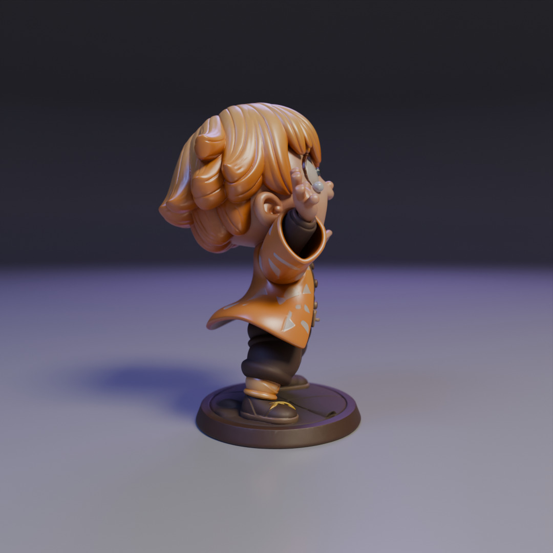 Zenitsu Agatsuma  3D print model_2