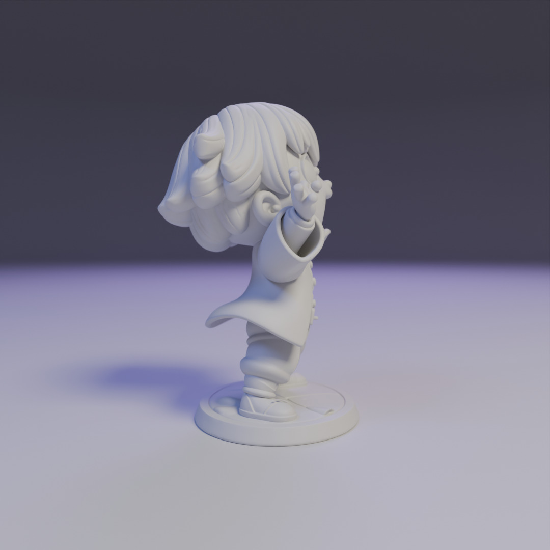 Zenitsu Agatsuma  3D print model_1