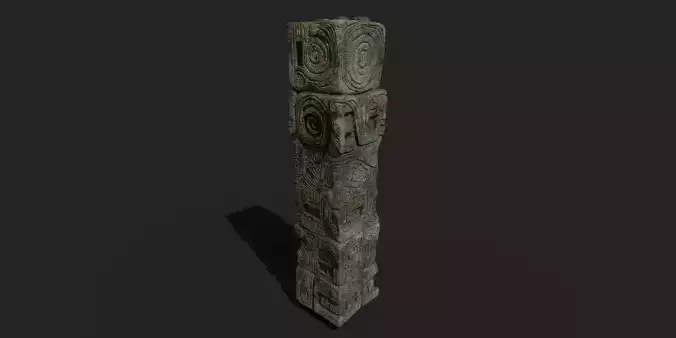 Mesoamerican pillar