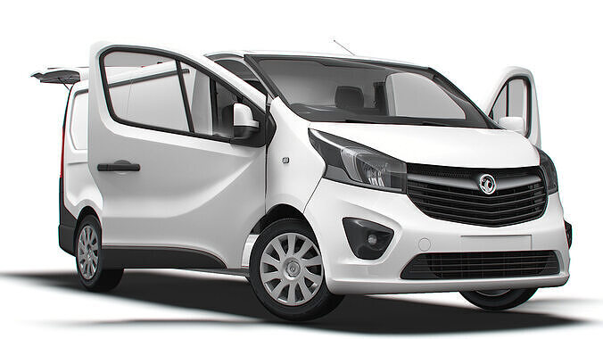 Vauxhall Vivaro Van L2H1 Tailgate HQInterior 2019 3D model