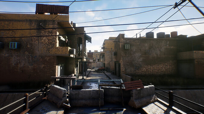 Middle East Low-poly 3D model 5