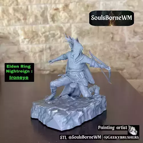 Elden Ring Nightreign Ironeye 3D print model