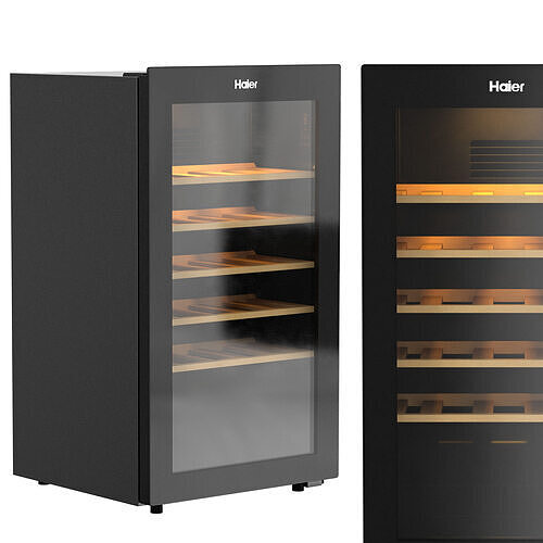 33 Bottles 300 Series Wine Cabinet 3D model