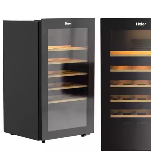 33 Bottles 300 Series Wine Cabinet 3D model