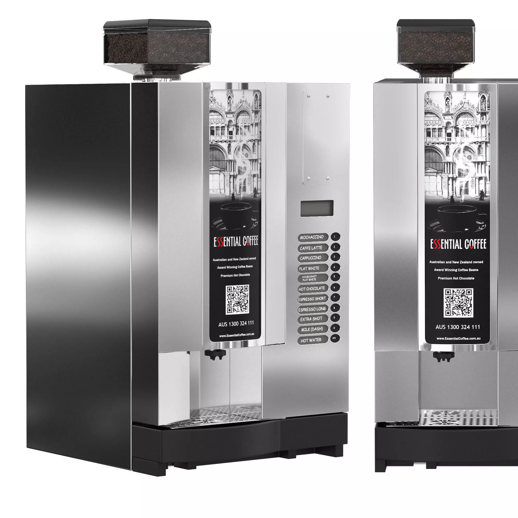 Platinum Evolution Coffee Machine 3D model
