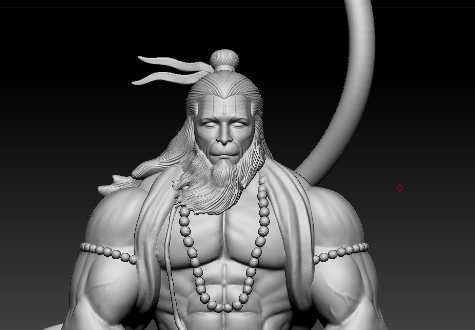 Hanuman 3D print model 3D print model_18