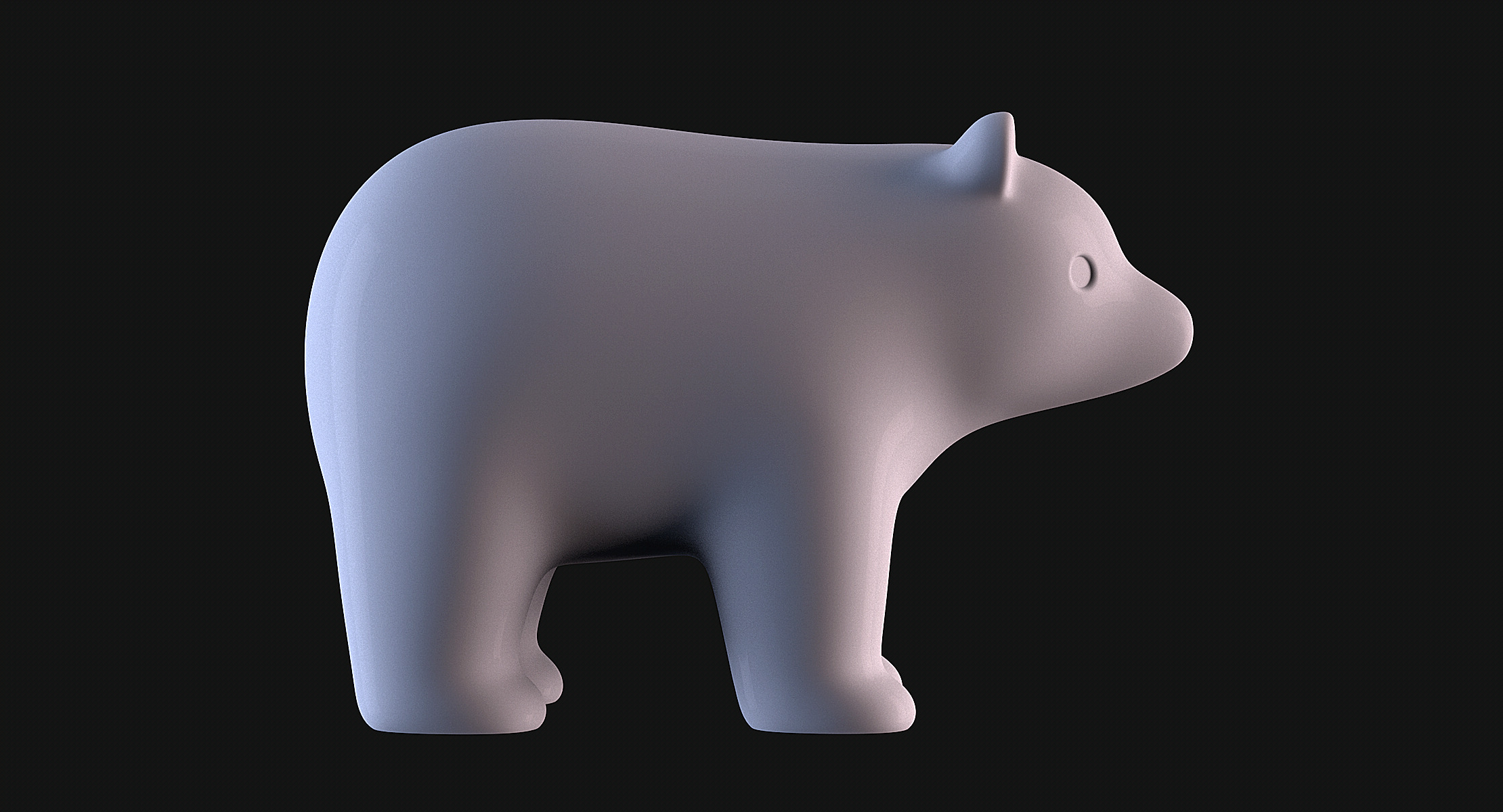 Bear Decoration 3D print model_5