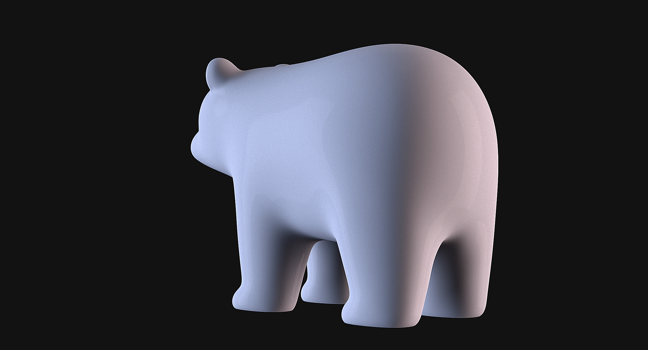 Bear Decoration 3D print model_8