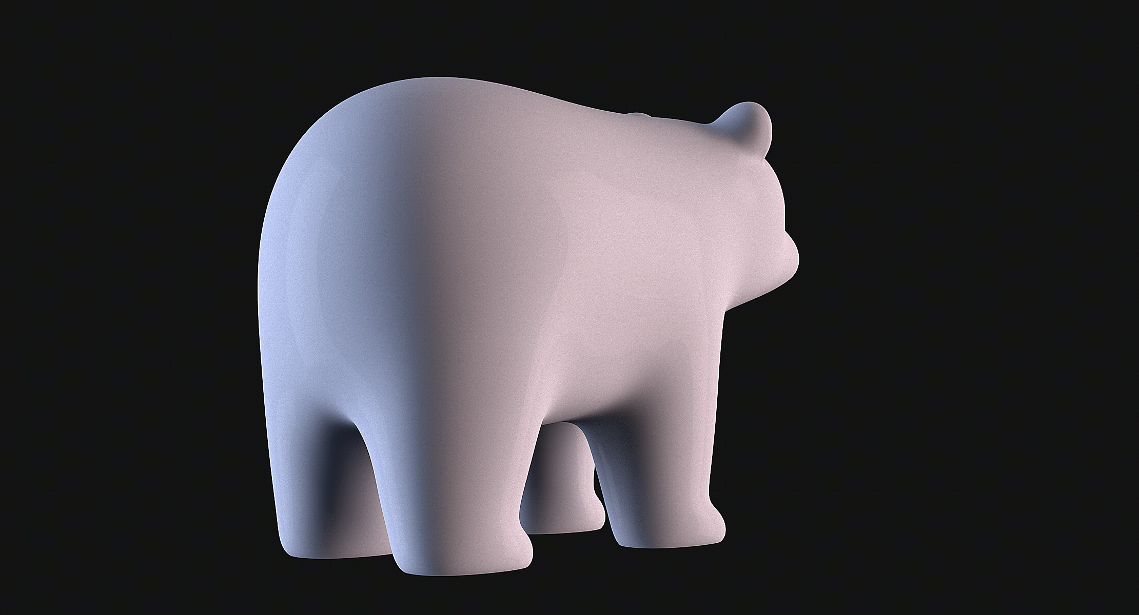 Bear Decoration 3D print model_6