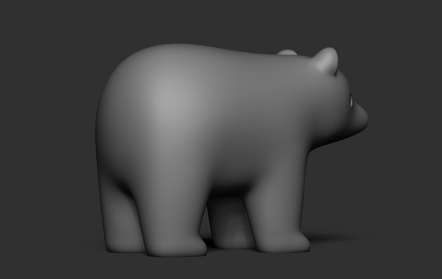 Bear Decoration 3D print model_14