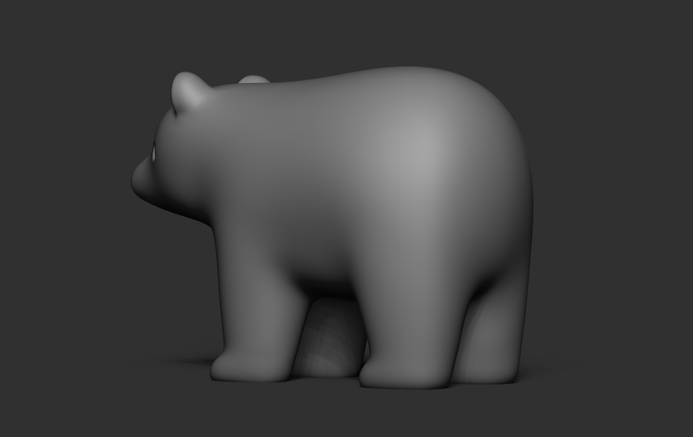 Bear Decoration 3D print model_16