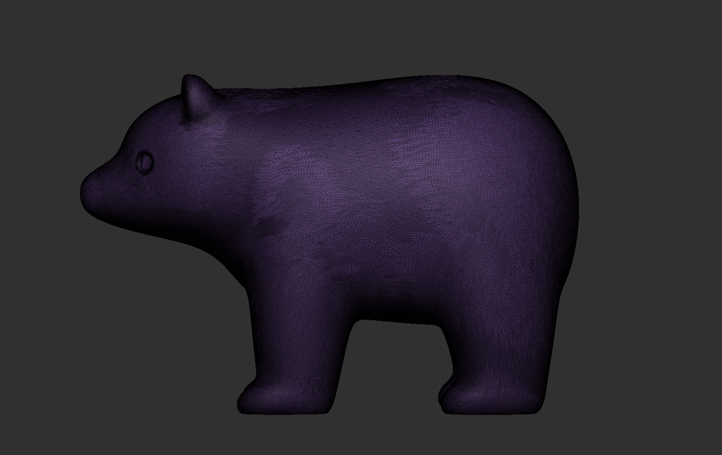 Bear Decoration 3D print model_20