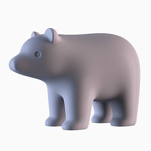 Bear Decoration 3D print model