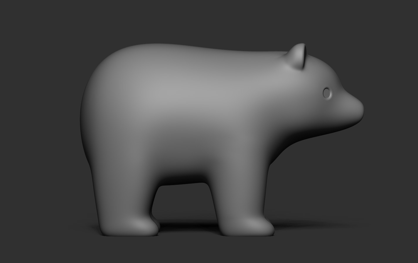 Bear Decoration 3D print model_13