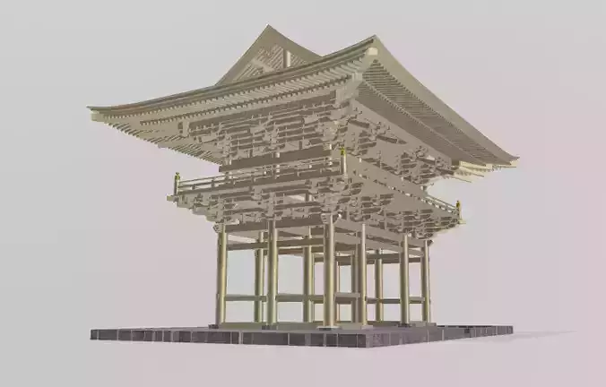 the Great Gate Daimon of Chohoji Temple