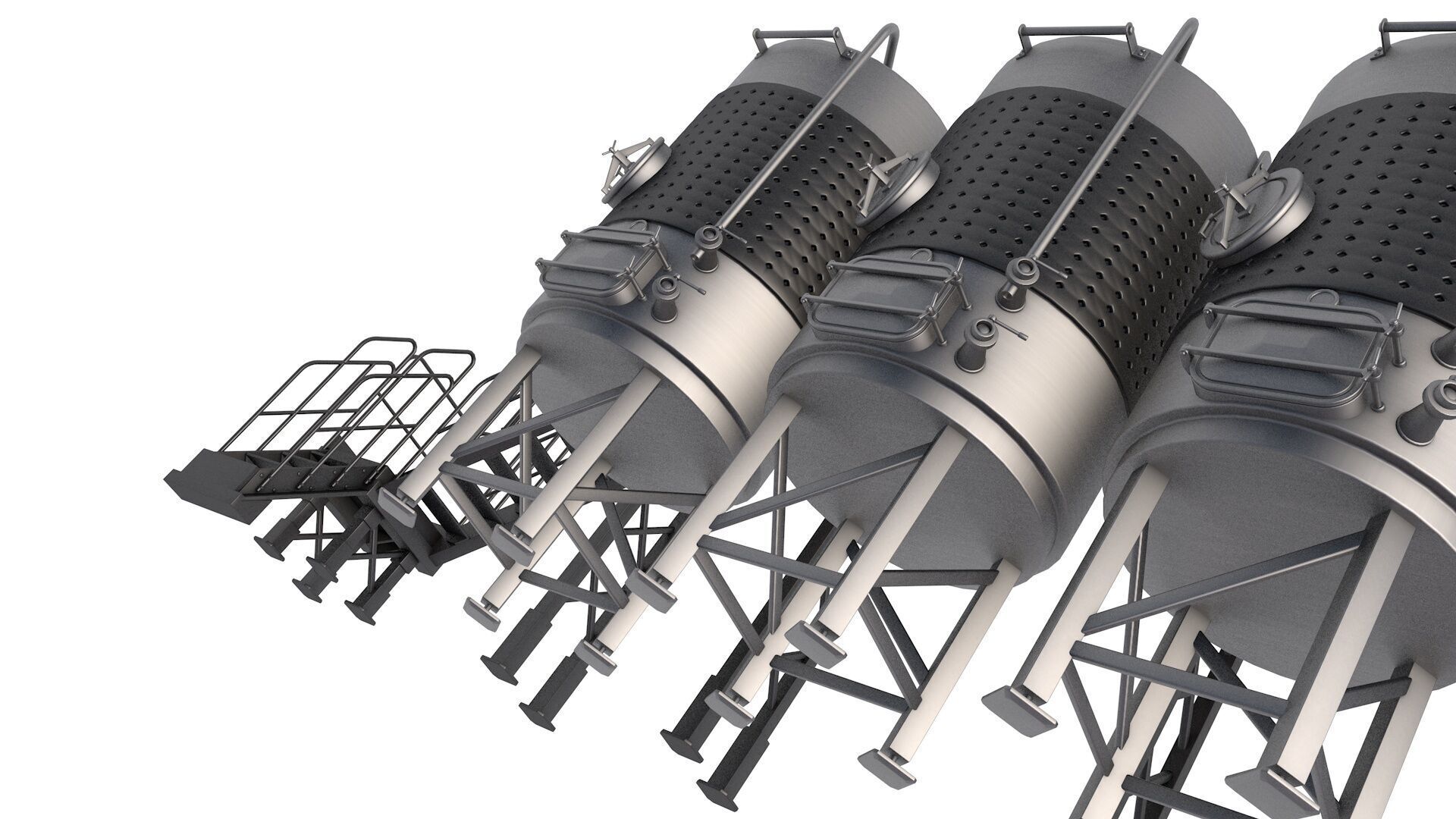 Steel Wine Tanks 3D model_1