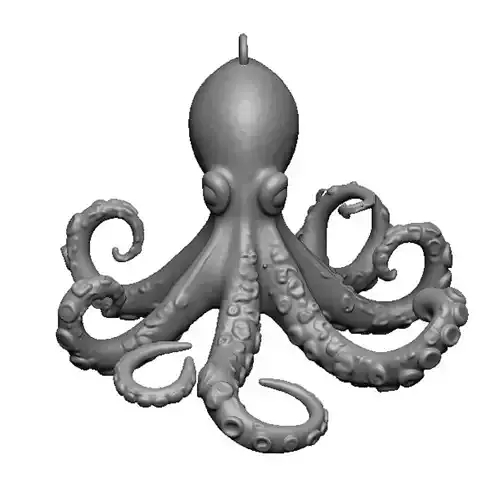 octopus pendant