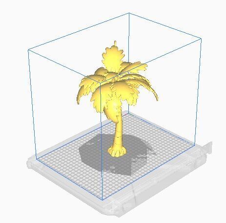 palm pendant 3D print model_8