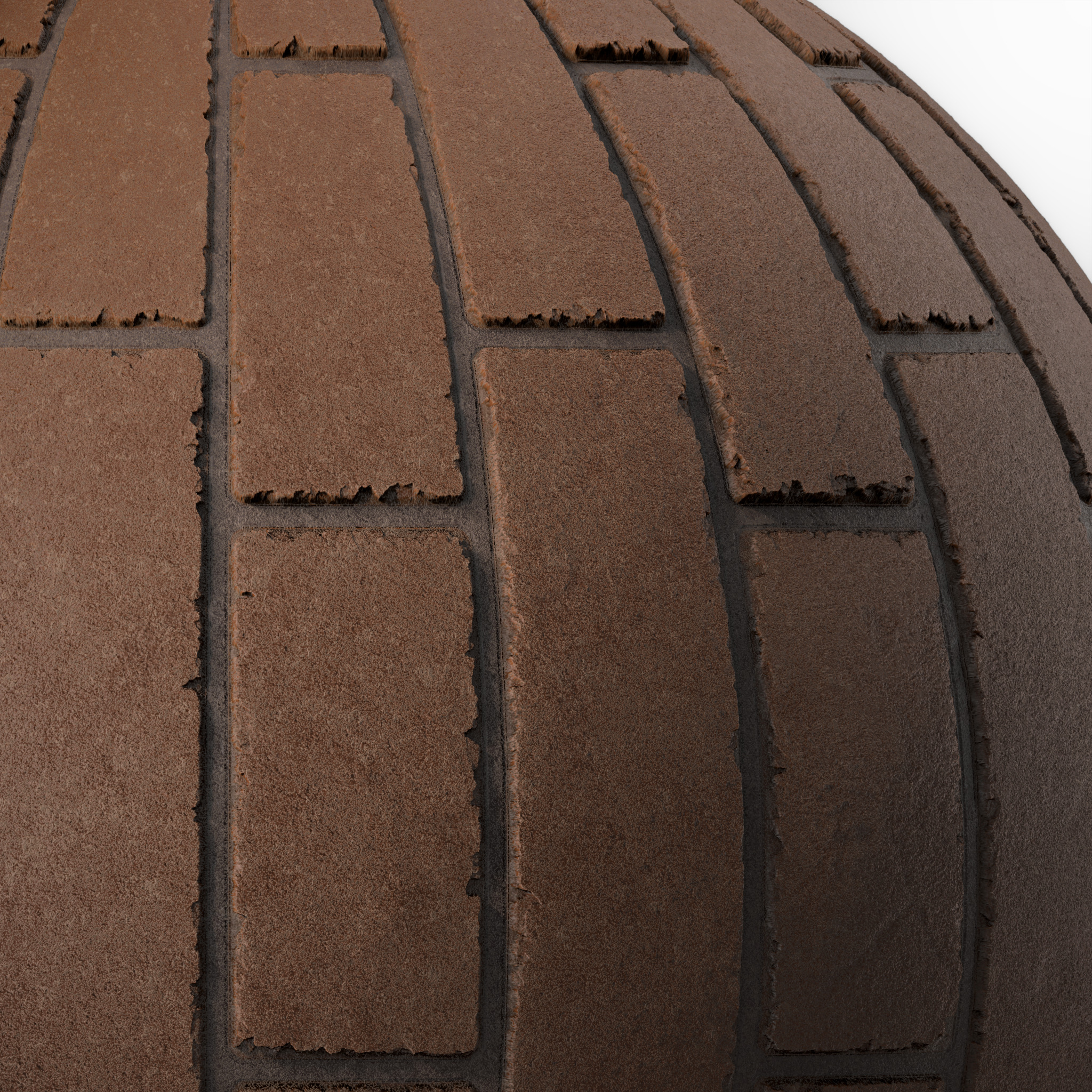 Brick Wall Materials 38- Brick Tiles By Sbsar - Pbr 4k Seamless Texture_7