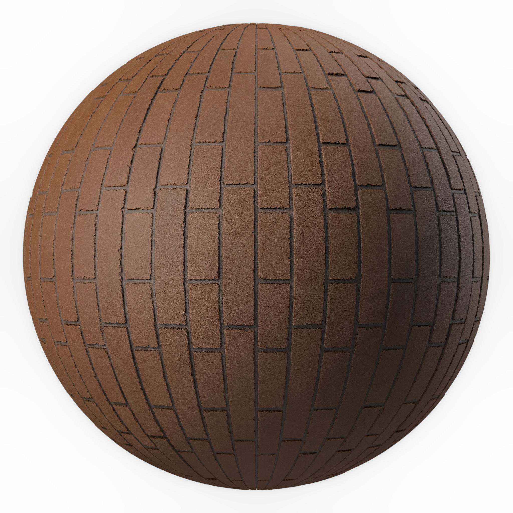 Brick Wall Materials 38- Brick Tiles By Sbsar - Pbr 4k Seamless Texture_6