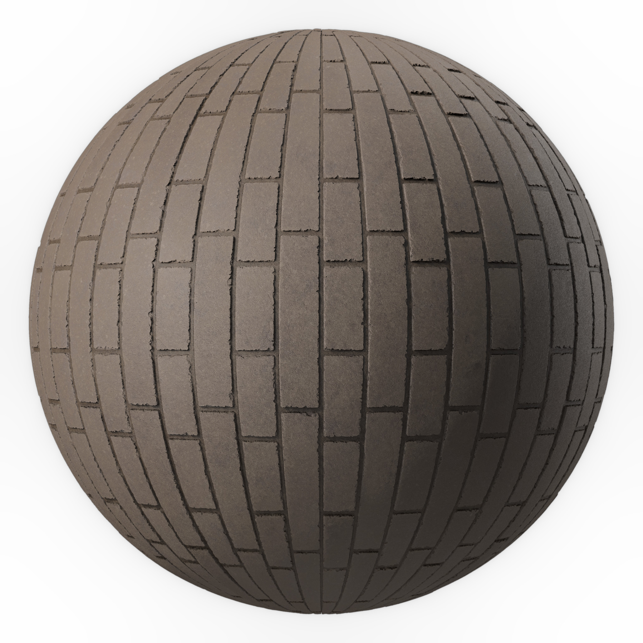 Brick Wall Materials 38- Brick Tiles By Sbsar - Pbr 4k Seamless Texture_2