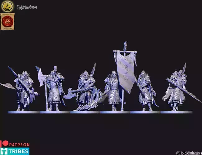 High elves white Knights of the Lion order 2