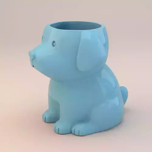 Puppy Planter - Adorable Dog-Shaped Pot for Small Plants