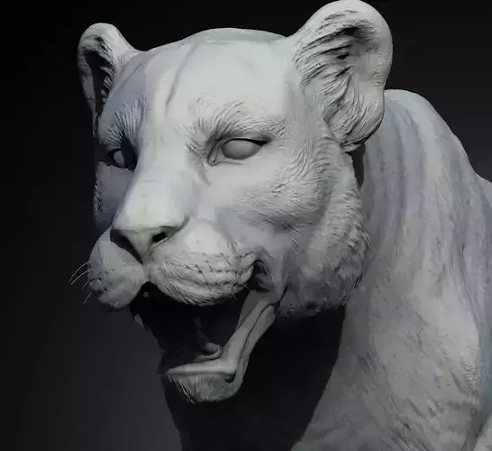  Panther  The Ghost in the Shadows 3D print model
