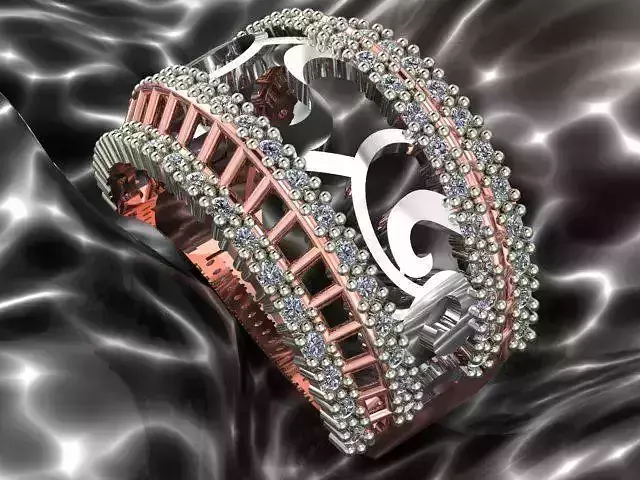 Ring gold and diamond