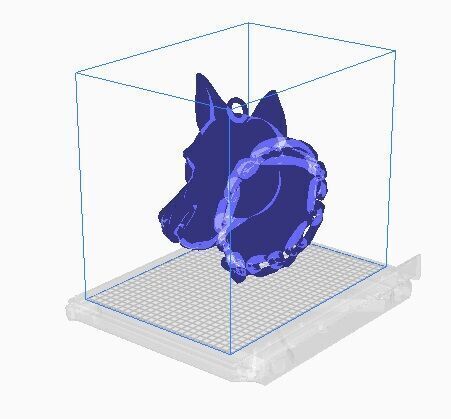 pitbull head 3D print model_8