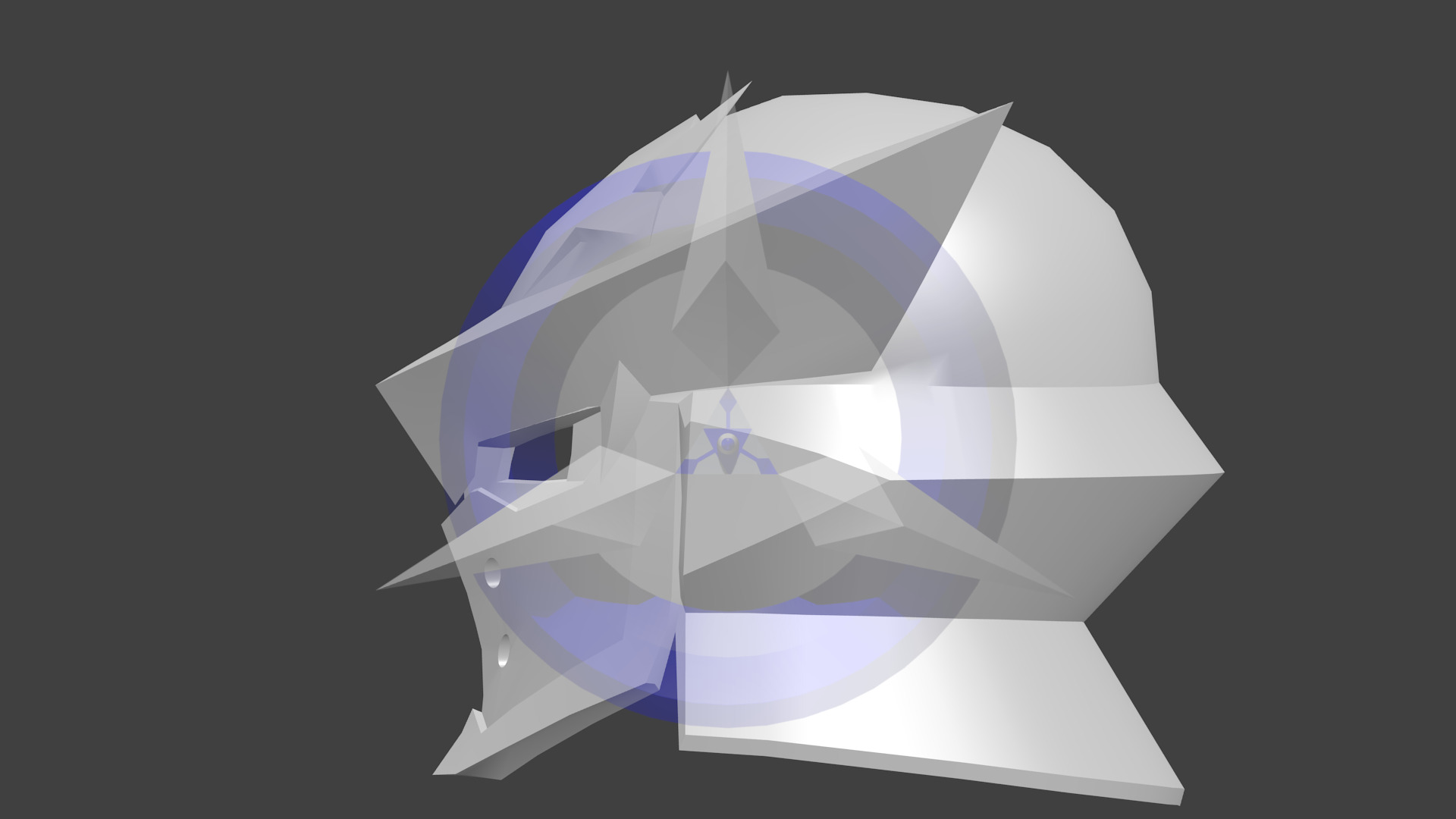 Incursio Helmet 3D print model_1