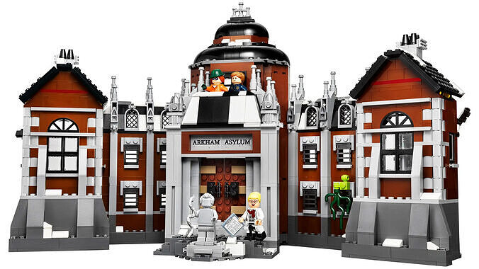 TwindBricks3D - 70912 Arkham-Asylum 3D print model