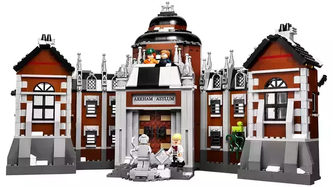 TwindBricks3D - 70912 Arkham-Asylum