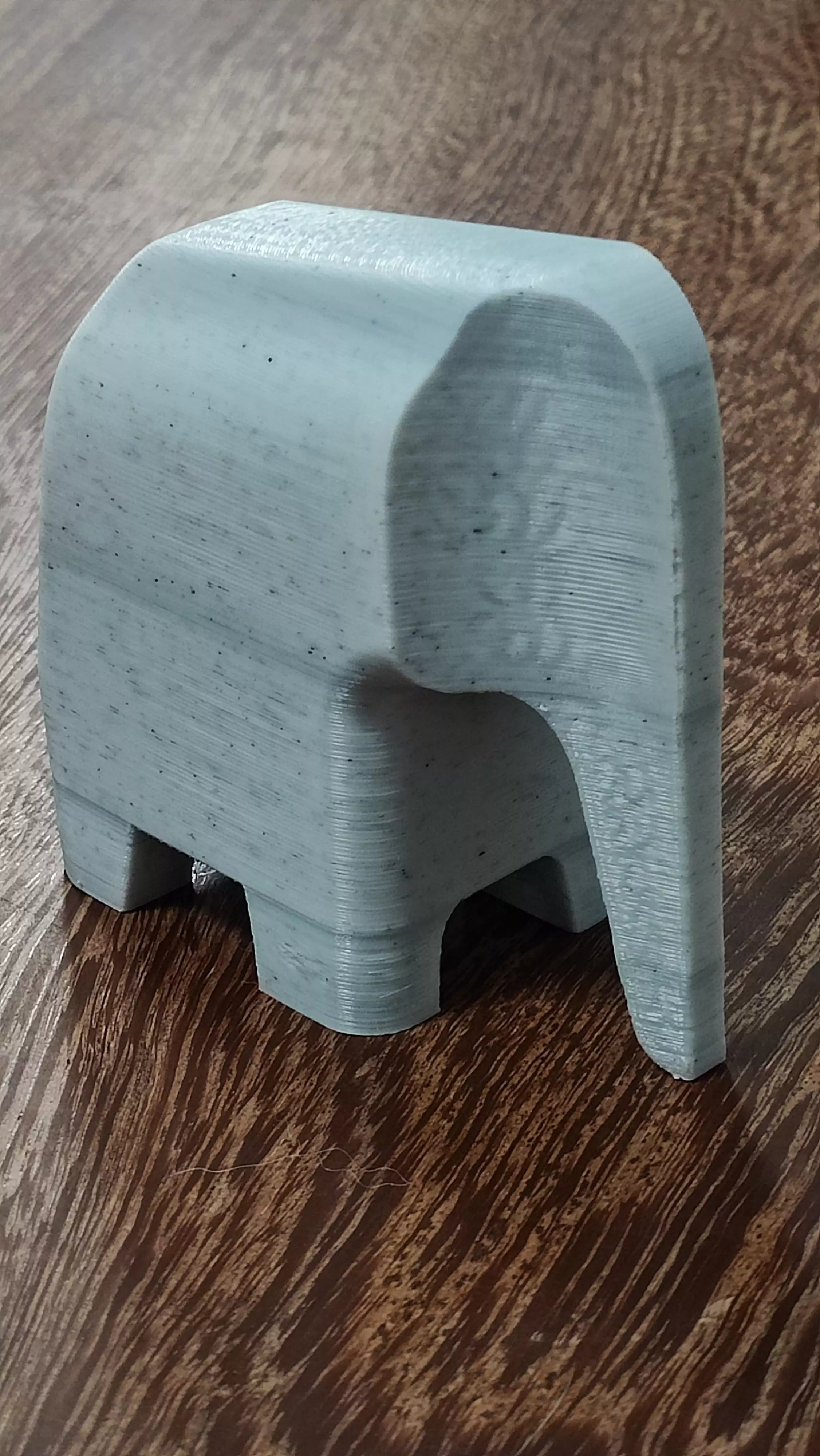 Minimalist Elephant Sculpture - 3D Printable by Zampollo Free 3D print model