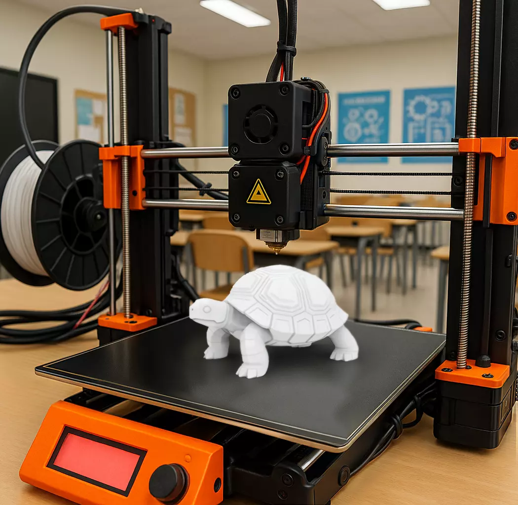 Turtle 3D Print Stylized Animal Model STL 3D print model